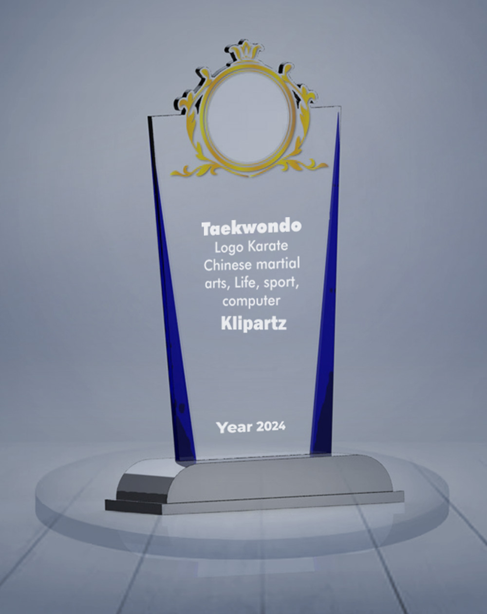 Royal Crest Acrylic Achievement Award