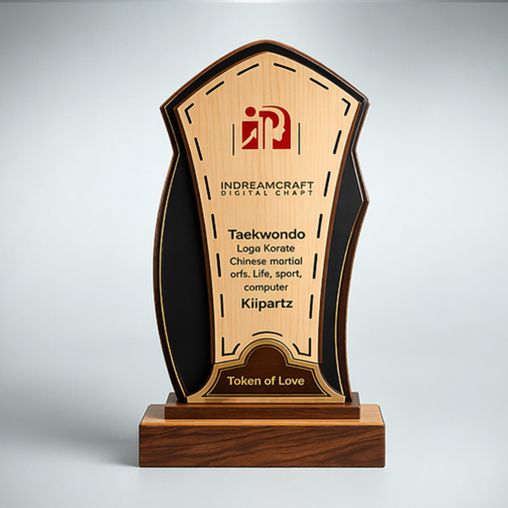 Heritage Crest Multi-Layered Wood Award