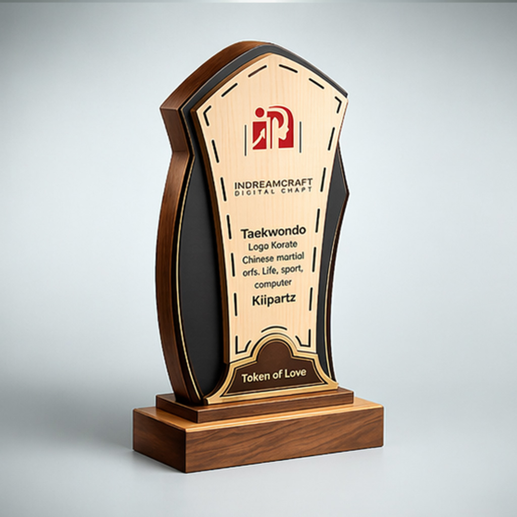 Heritage Crest Multi-Layered Wood Award